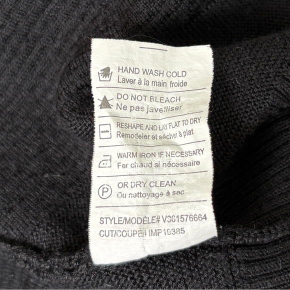 Vince Cardigan Wool & Silk Buttons Black - Picture 10 of 12